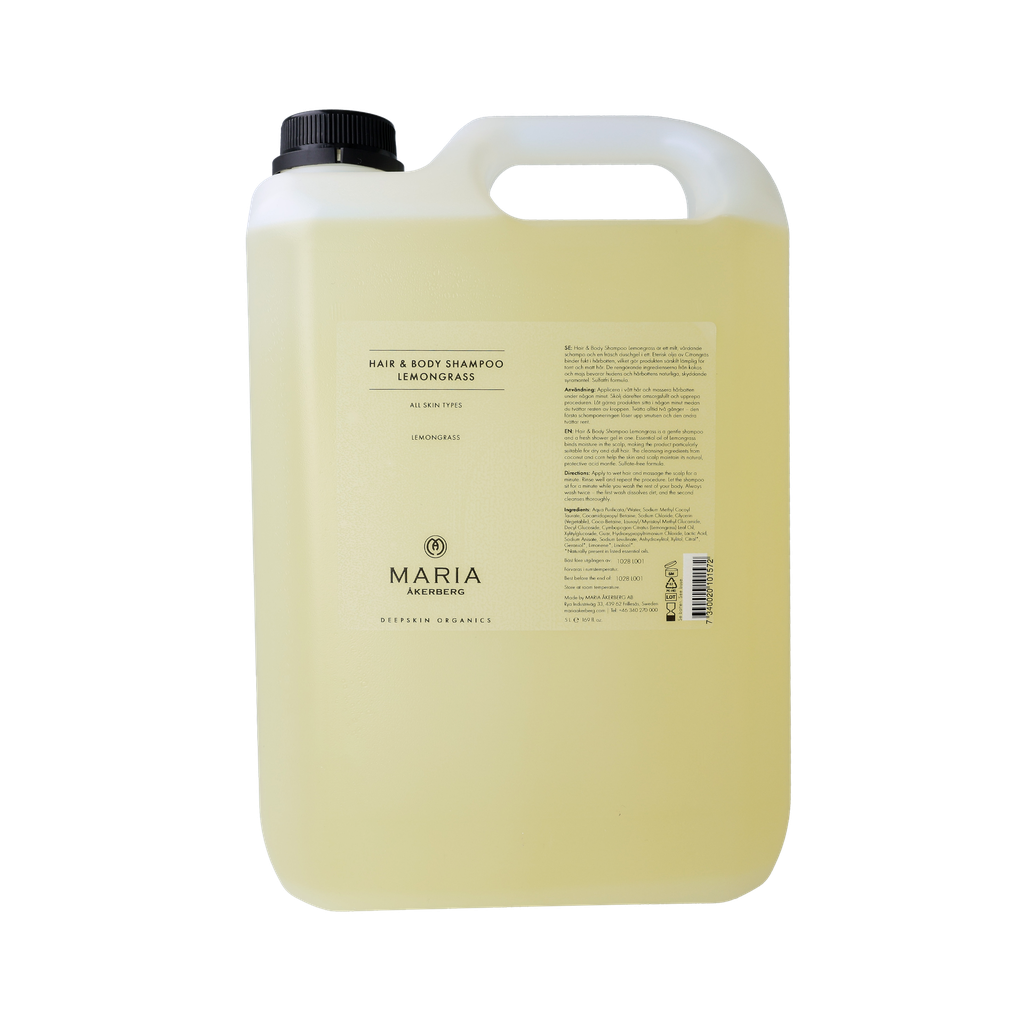 [3061-05000] Hair & Body Shampoo Lemongrass (5 L)