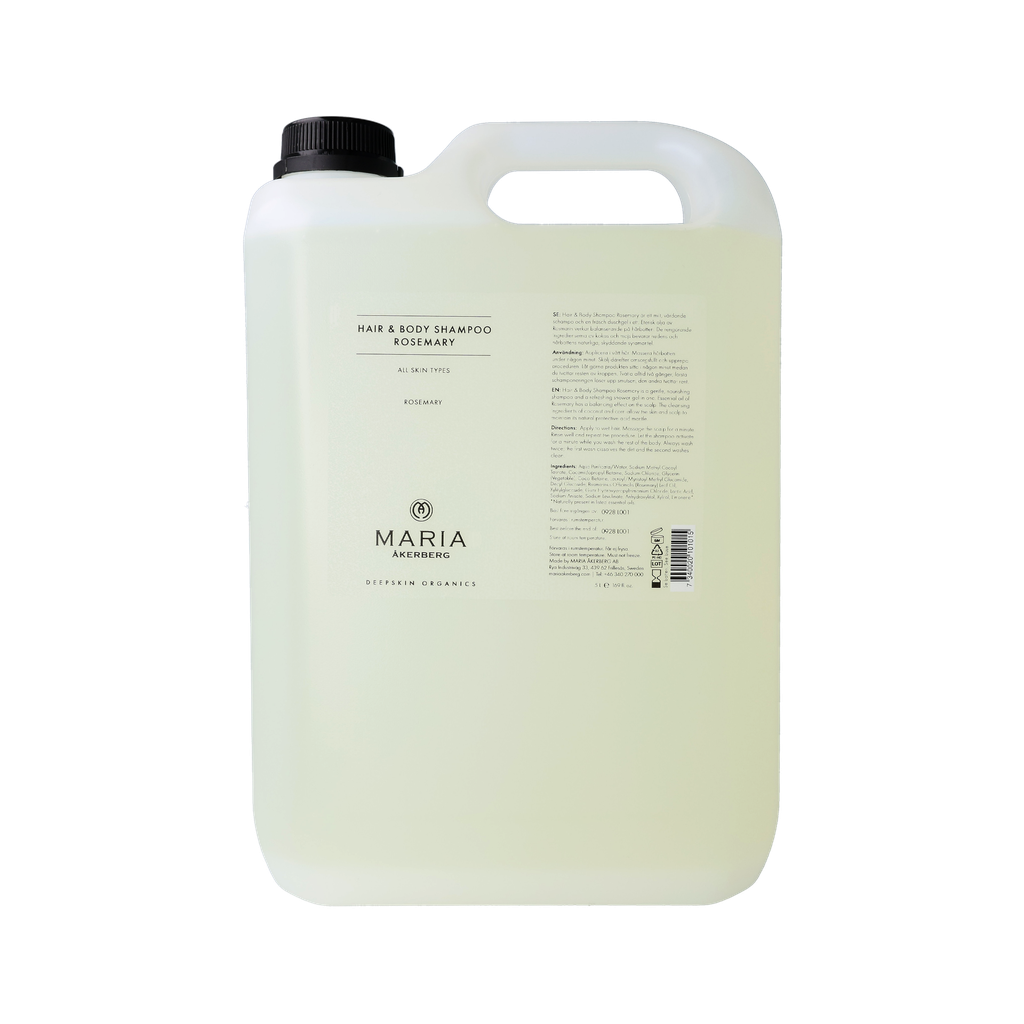 [3001-05000] Hair & Body Shampoo Rosemary (5 L)