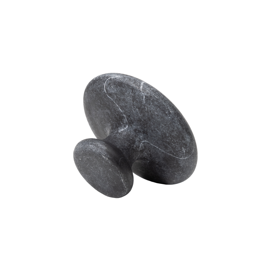 [9021-00005] Body Mushroom Basalt 55 mm