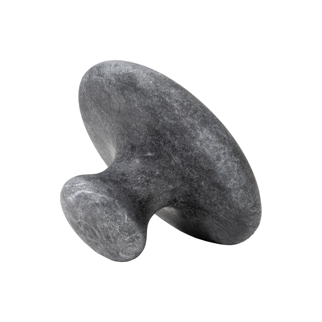 [9021-00004] Body Mushroom Basalt 75 mm